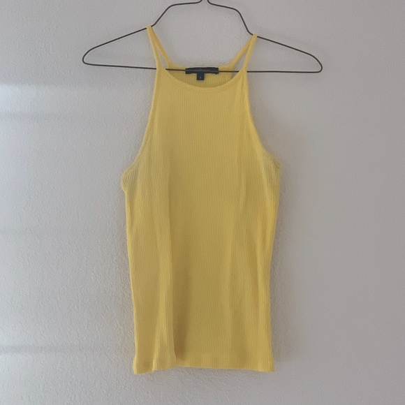 Ambiance | Tops | Ambiance Yellow Ribbed Tank Top | Poshmark